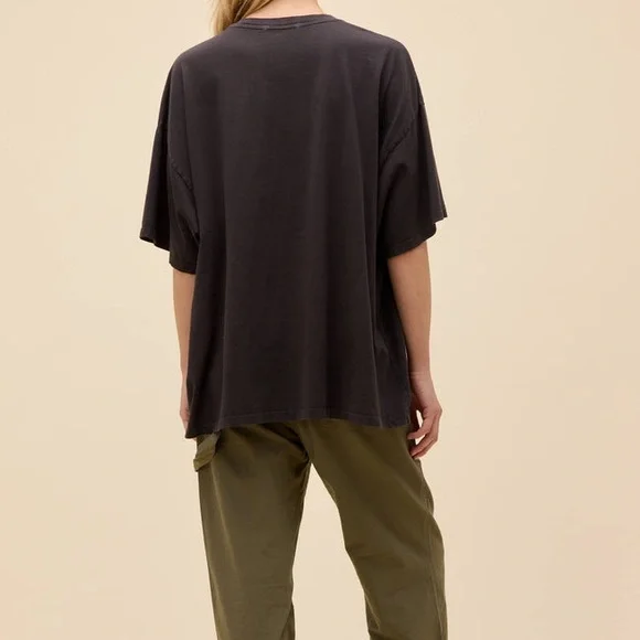 Daydreamer Charcoal Graphic Tee - Picture 2 of 4